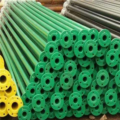 青岛涂塑钢管施工案例